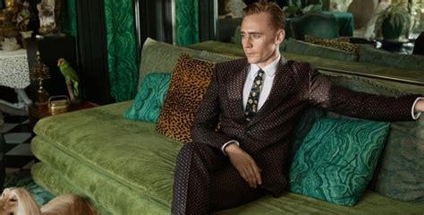 Tom Hiddleston in Gucci Campaign 